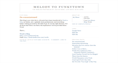 Desktop Screenshot of melodytofunkytown.com